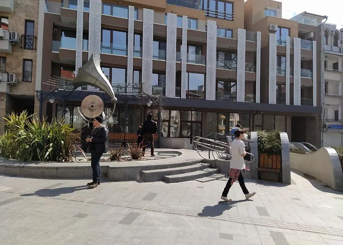 Appartement Center Gramophone With Private Parking Burgas Stad